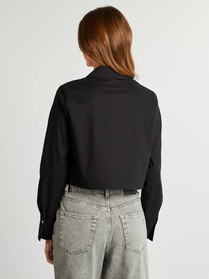 cropped blouse-black-3